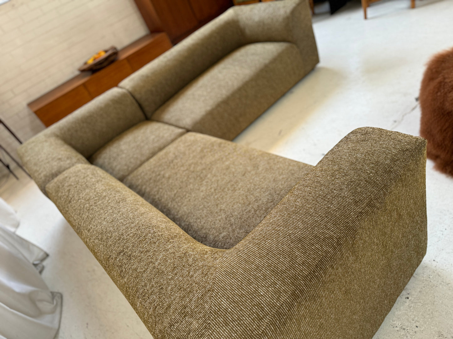 Bespoke Restored Modular Sofa Set