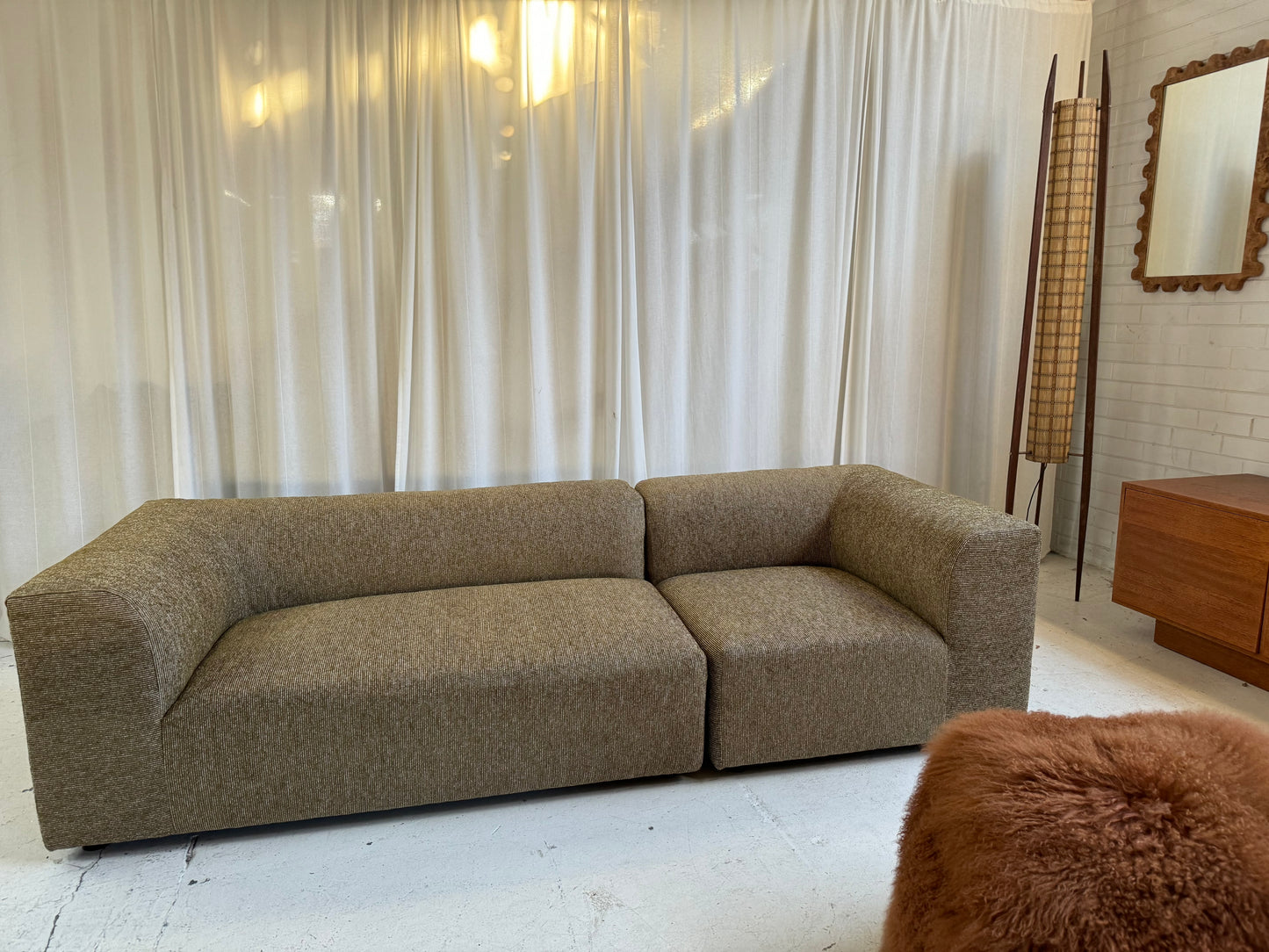 Bespoke Restored Modular Sofa Set