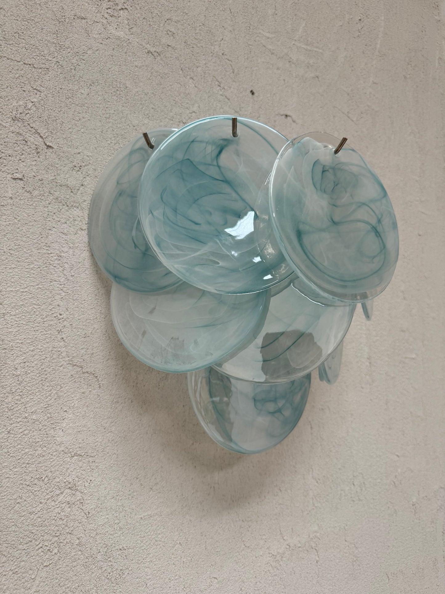 Murano Vistosi Sconce - Pale Blue