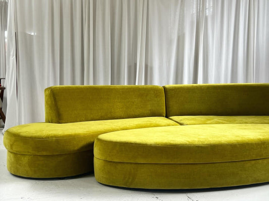 Bespoke Curved Chatruese Modular Sofa