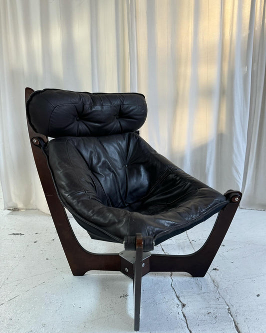 Vintage Luna High Back Chair - 2 Available