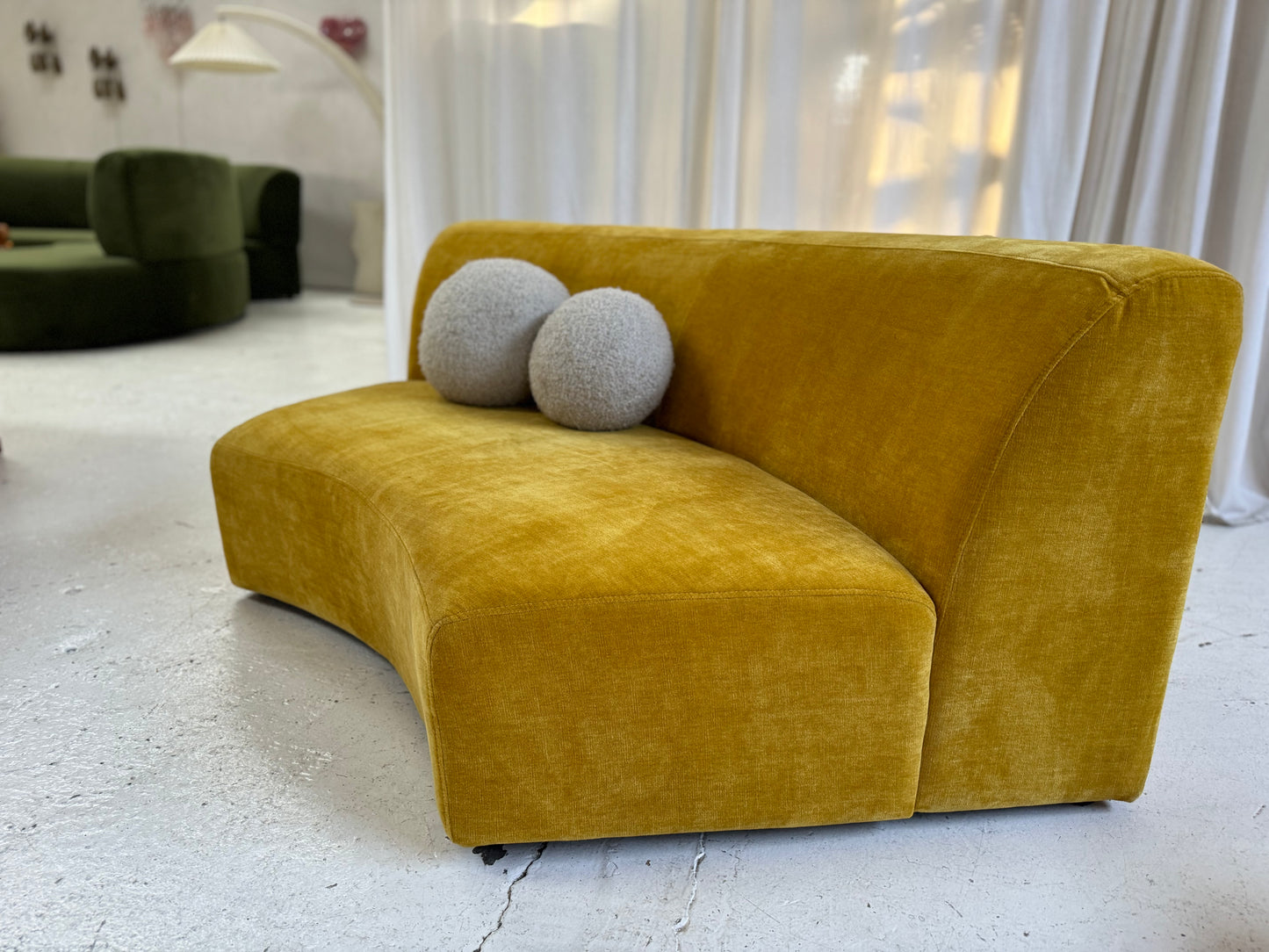 Bespoke Vintage Chubby Sofa