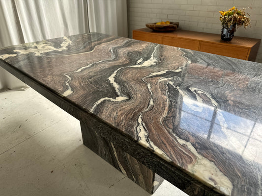 Vintage Marble Dining Table