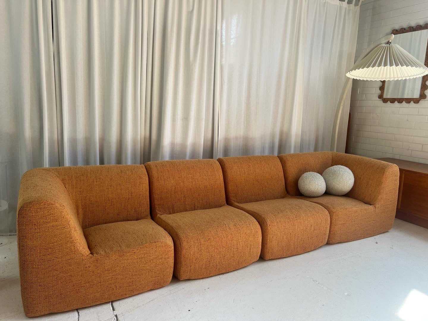 Bespoke Vintage Modular Sofa - Preorder / Select Custom Fabric