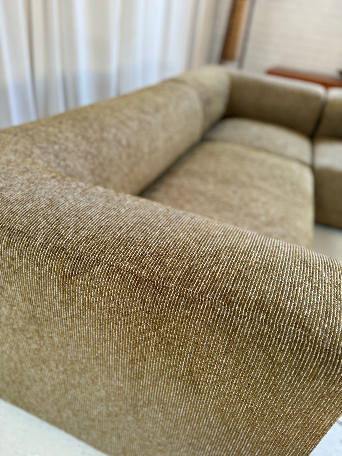 Bespoke Restored Modular Sofa Set