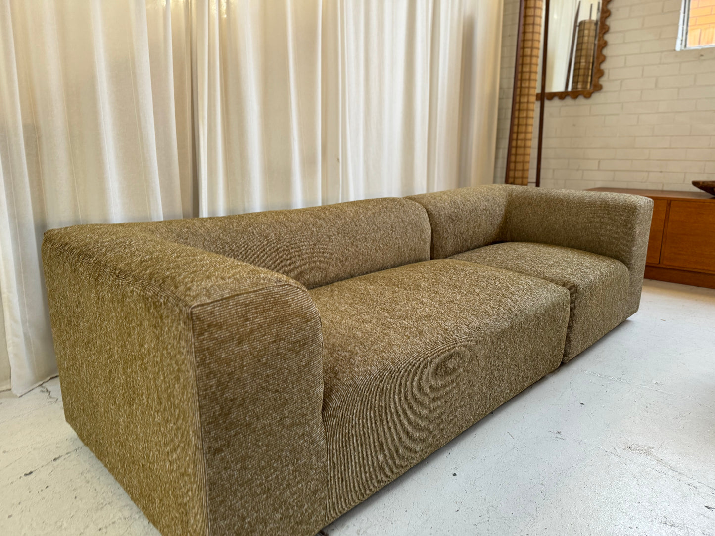 Bespoke Restored Modular Sofa Set