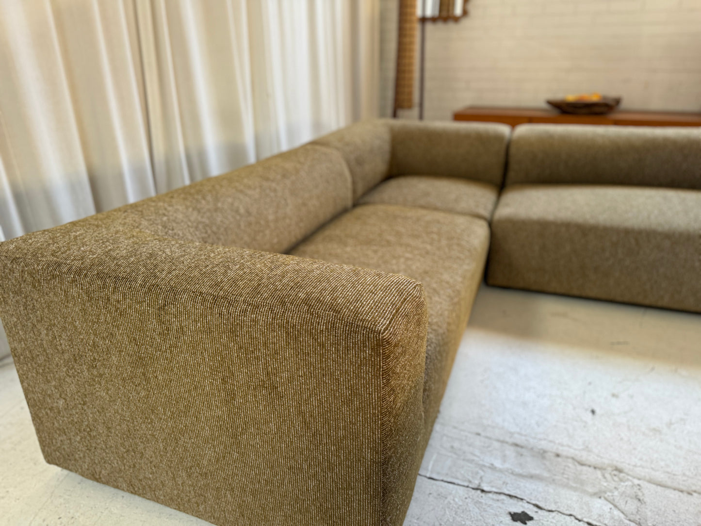 Bespoke Restored Modular Sofa Set