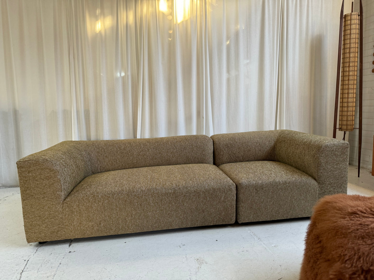 Bespoke Restored Modular Sofa Set