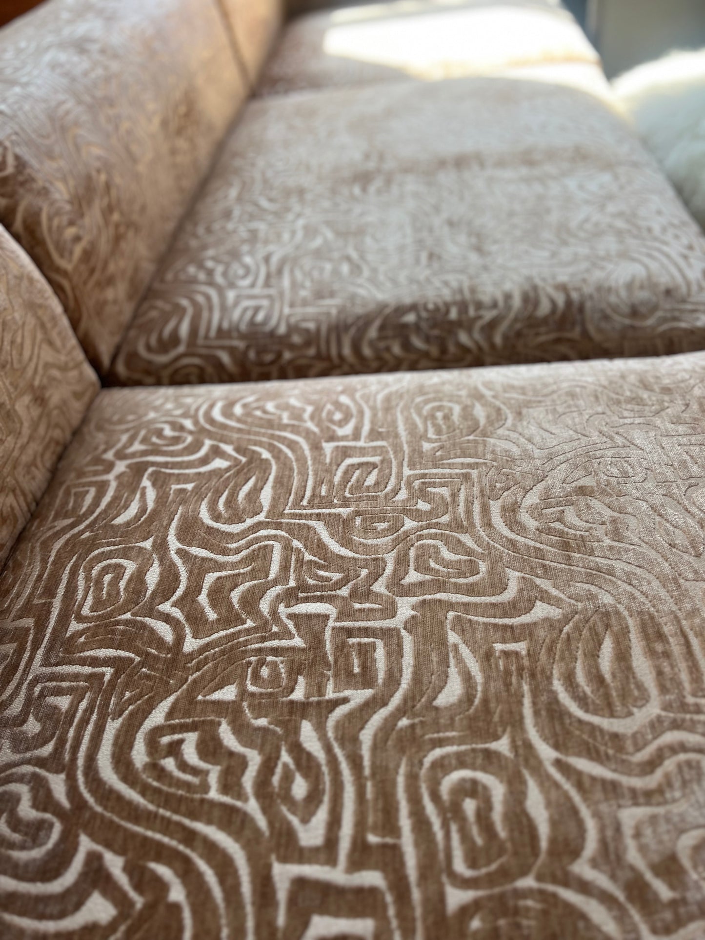 Bespoke Custom Patterned Modular Sofa