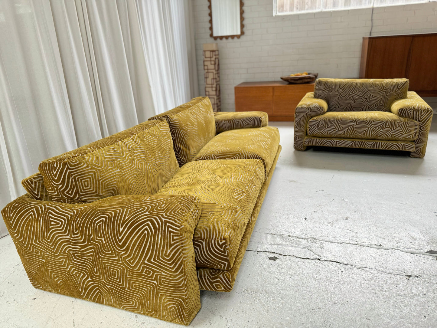 Midday Sofa by Giovanni Offredi for Sapporiti Italia