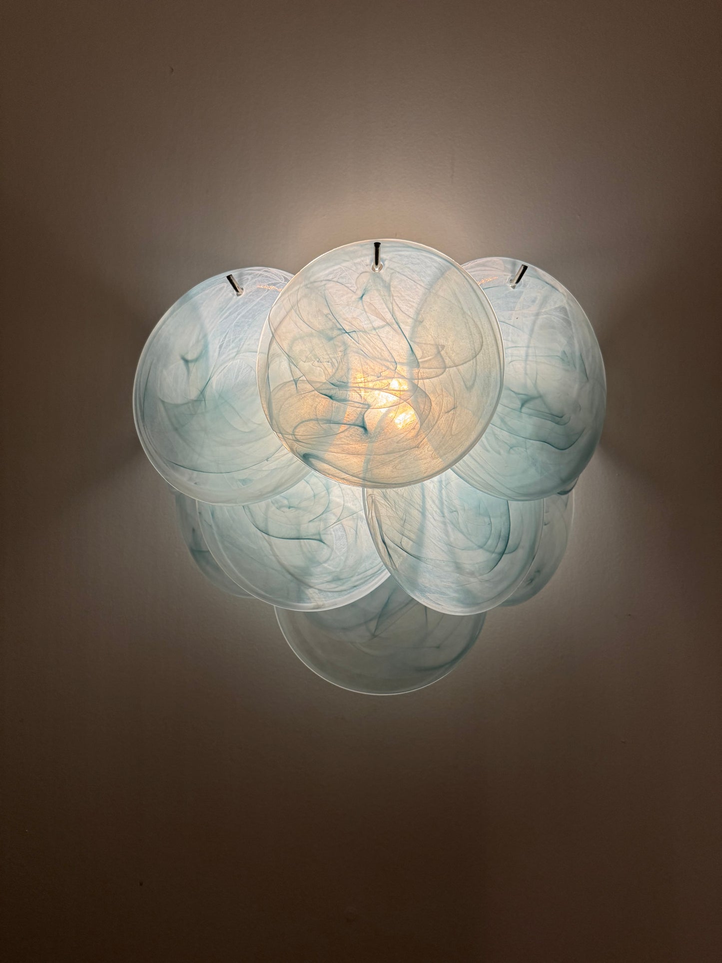 Murano Vistosi Sconce - Pale Blue