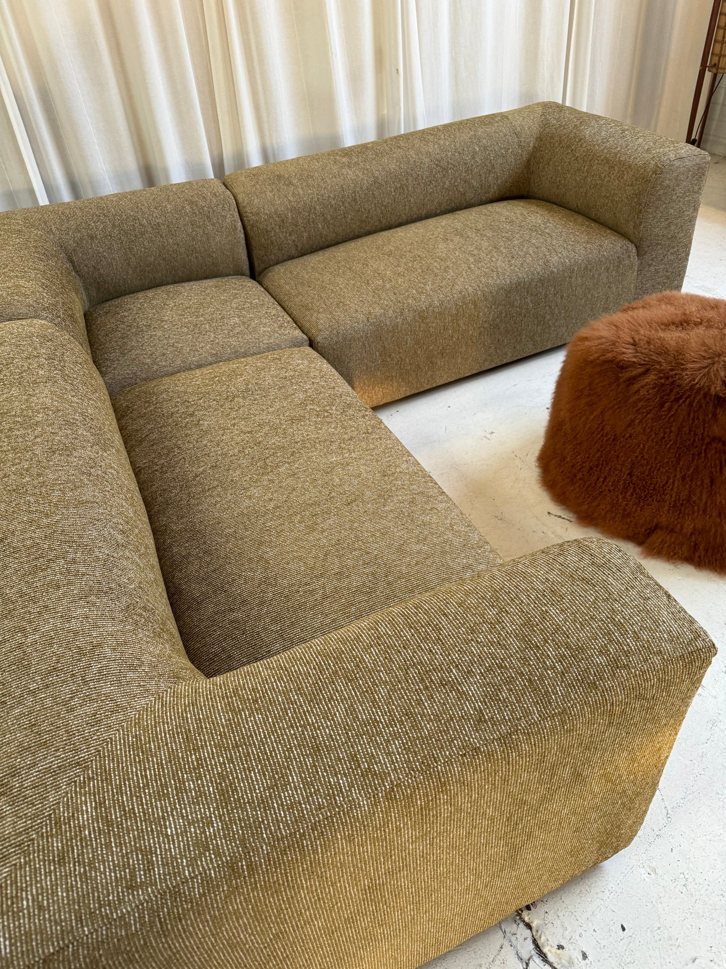 Bespoke Restored Modular Sofa Set