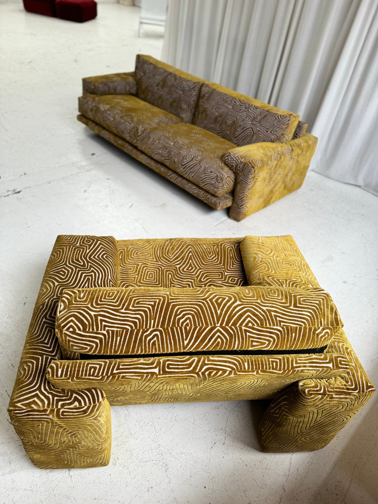 Midday Sofa by Giovanni Offredi for Sapporiti Italia