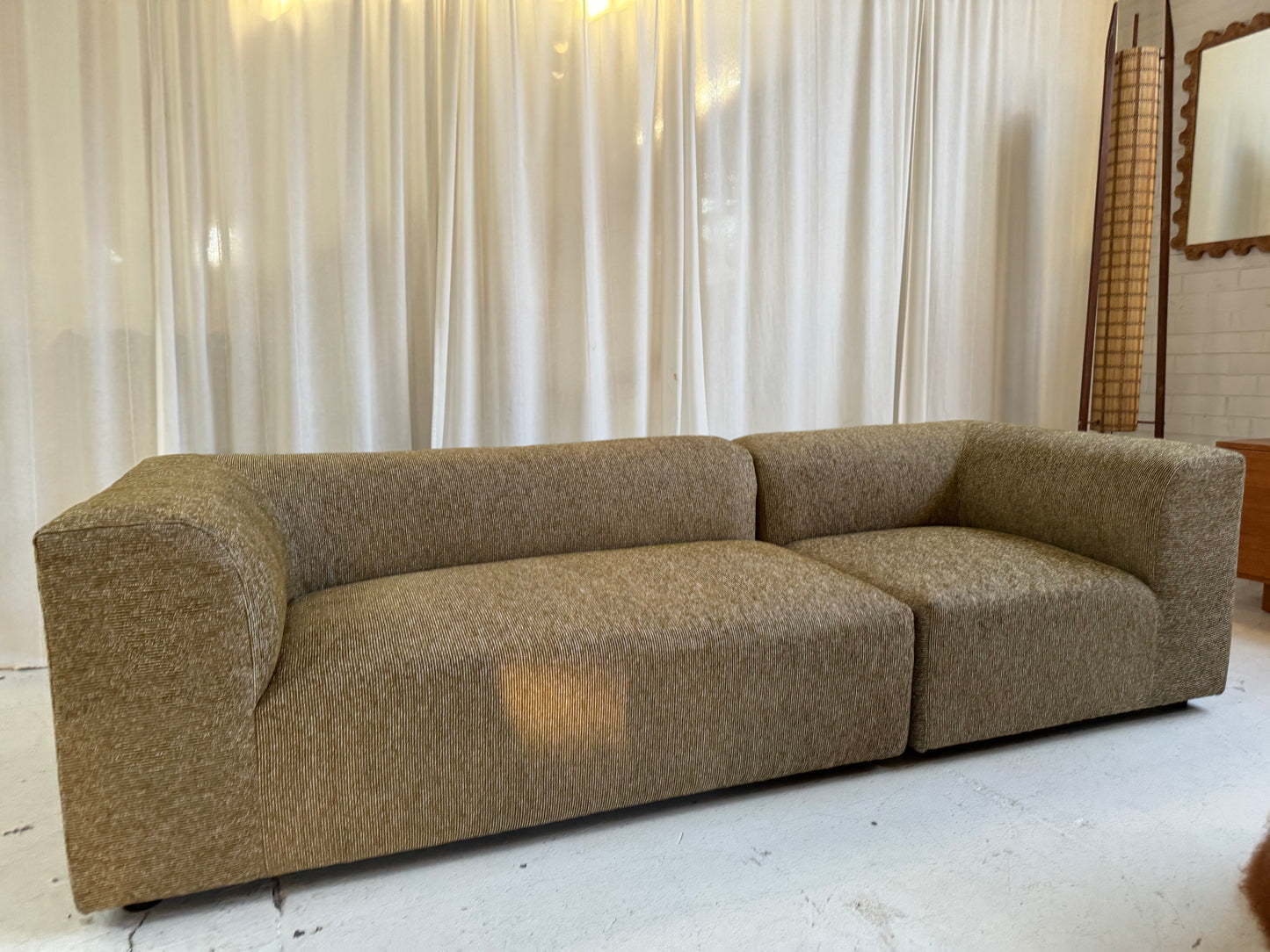 Bespoke Restored Modular Sofa Set