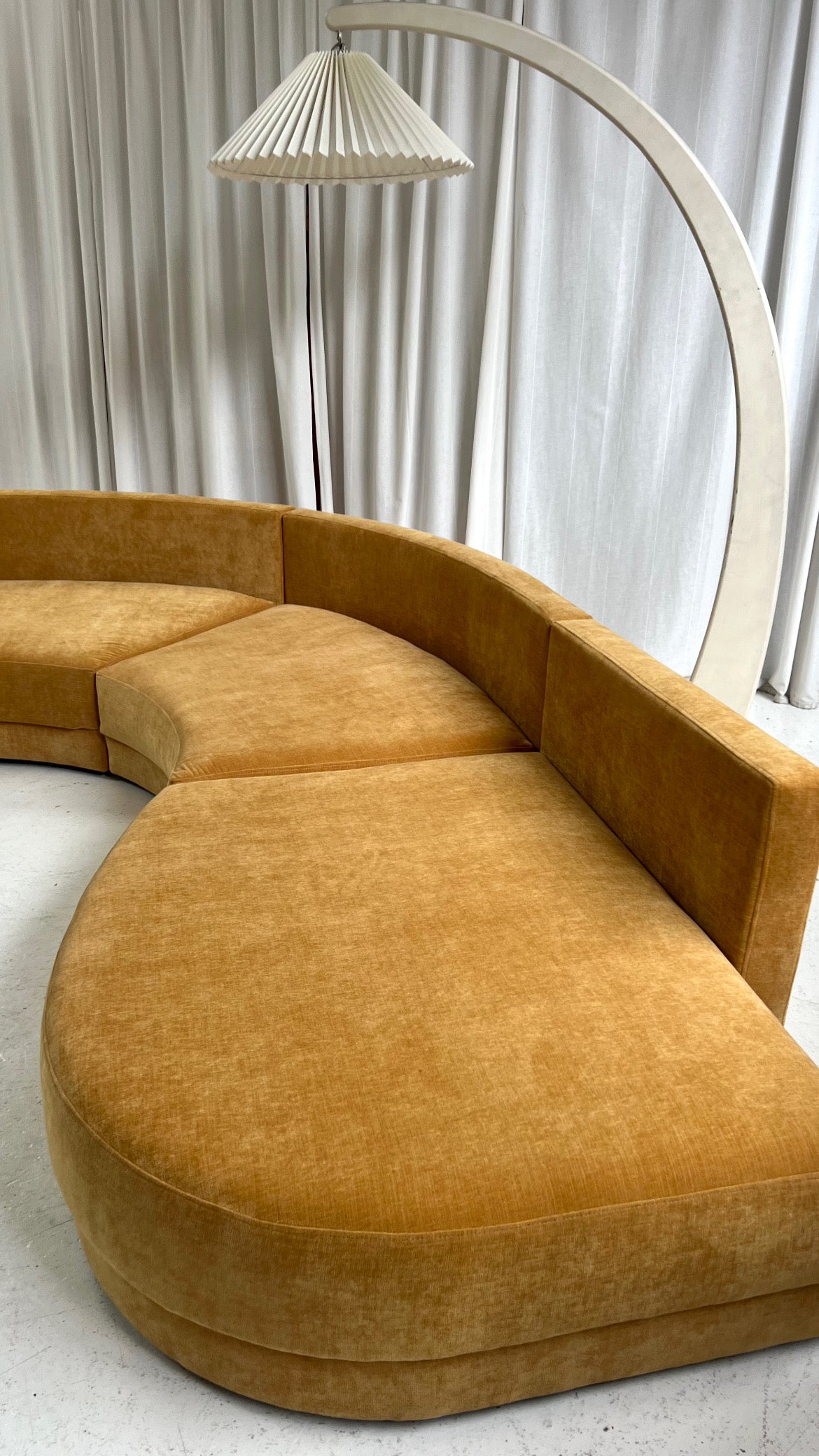 Bespoke Curvy Sofa - Preorder / Custom Fabric