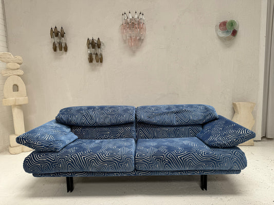 Bespoke Alanda Sofa by B&B Italia - Blue