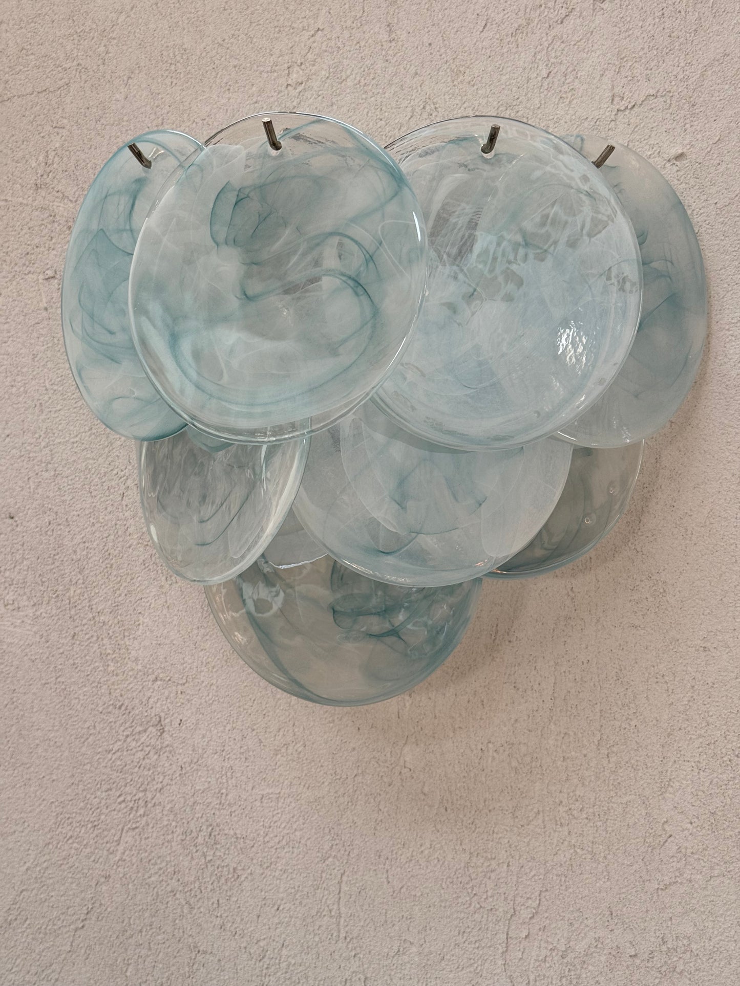 Murano Vistosi Sconce - Pale Blue