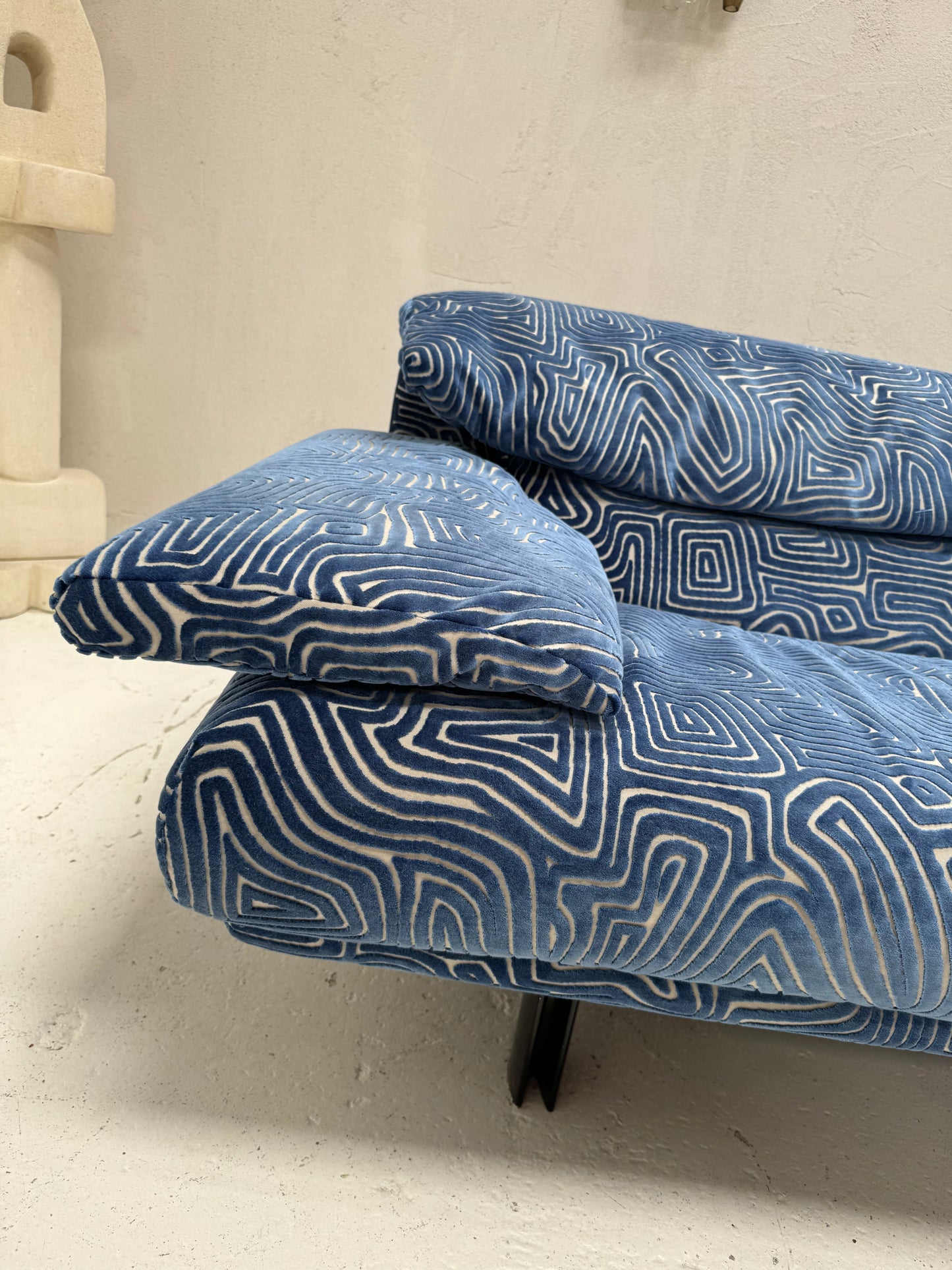 Bespoke Alanda Sofa by B&B Italia - Blue