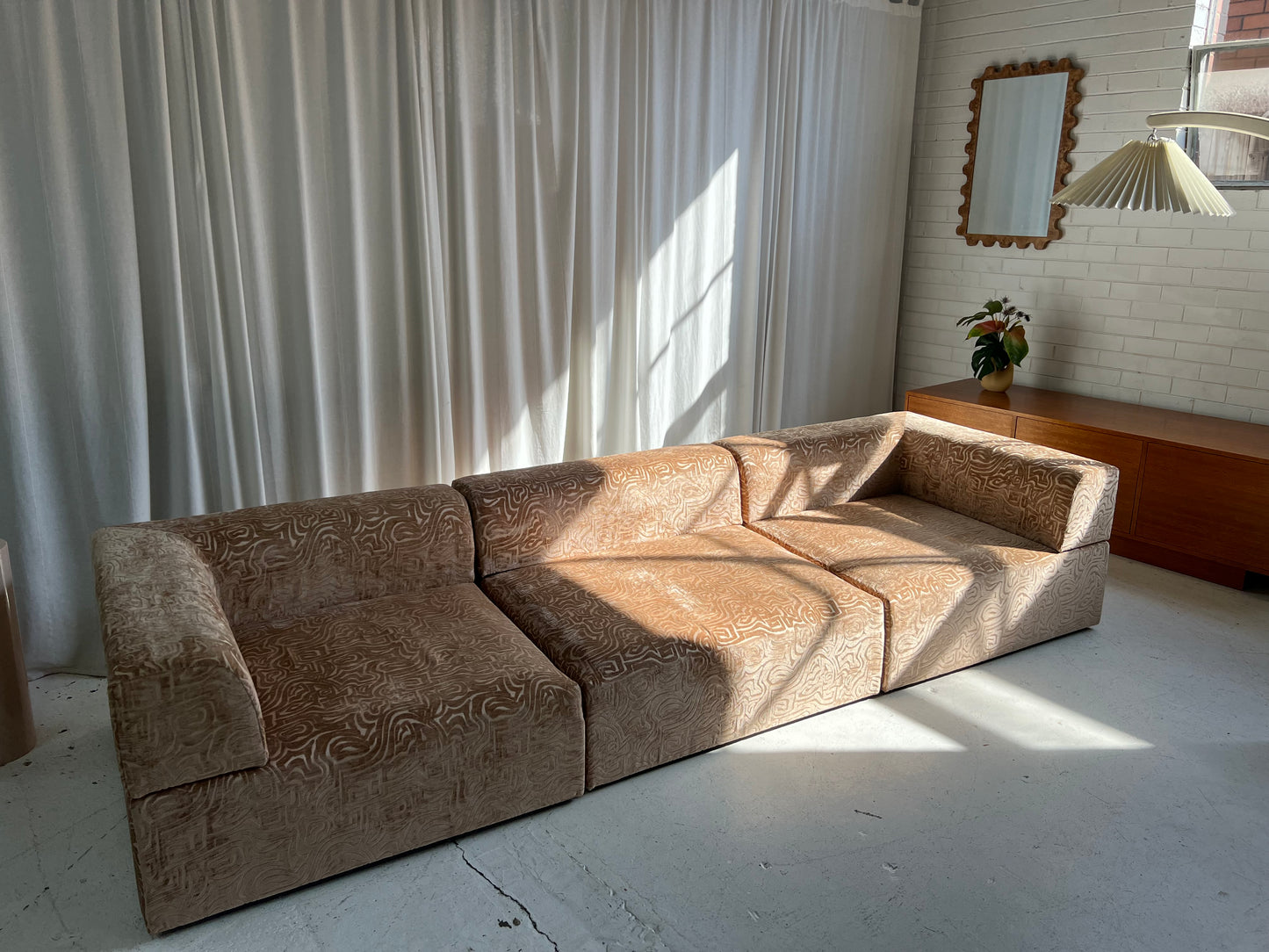 Bespoke Custom Patterned Modular Sofa