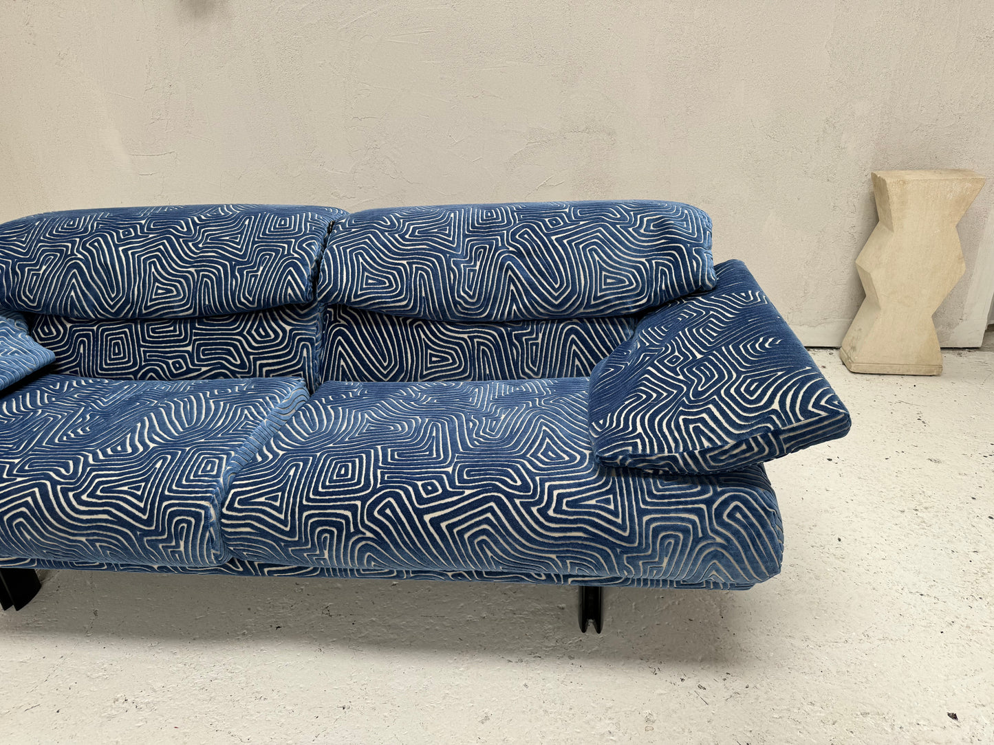 Bespoke Alanda Sofa by B&B Italia - Blue