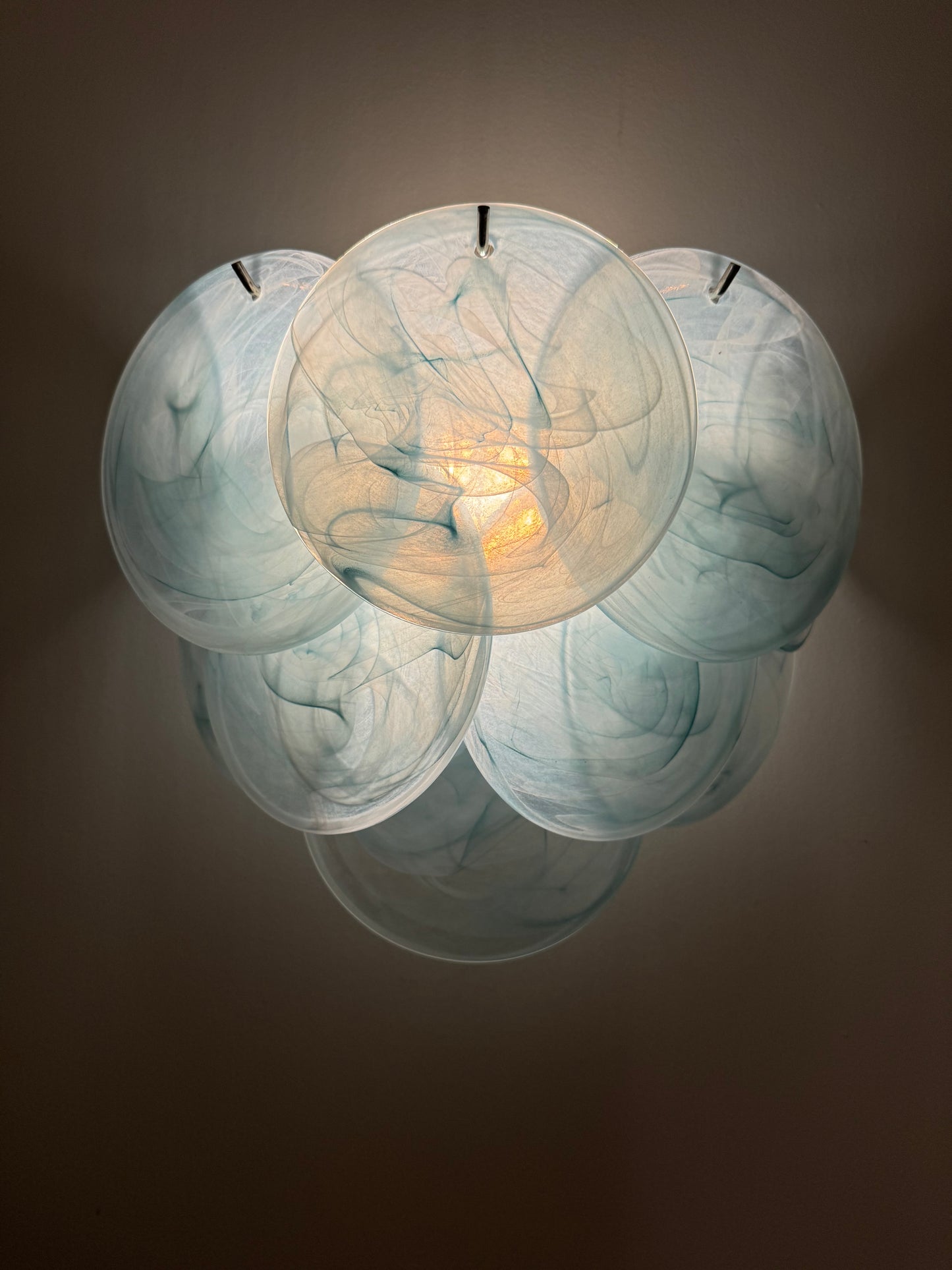 Murano Vistosi Sconce - Pale Blue