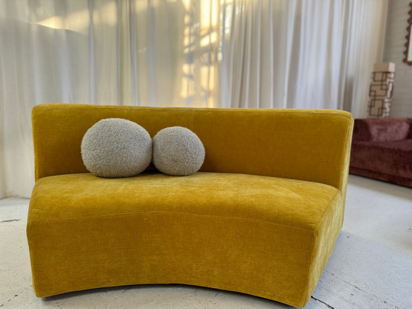 Bespoke Vintage Chubby Sofa