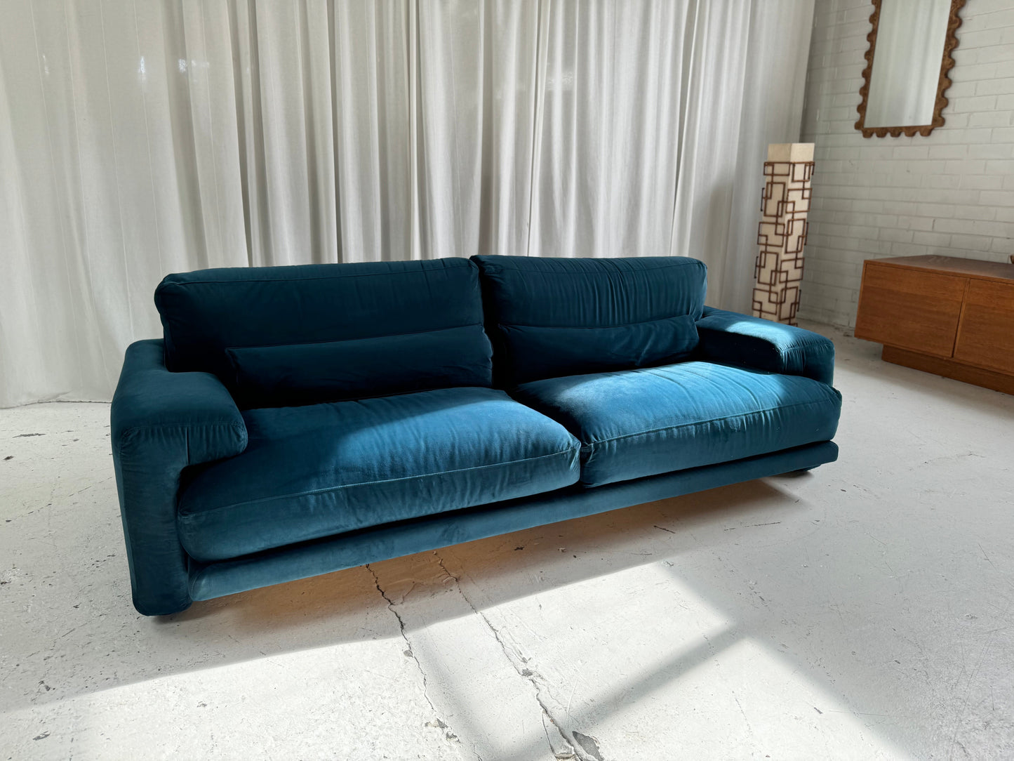 Midday Sofa by Giovanni Offredi for Sapporiti Italia