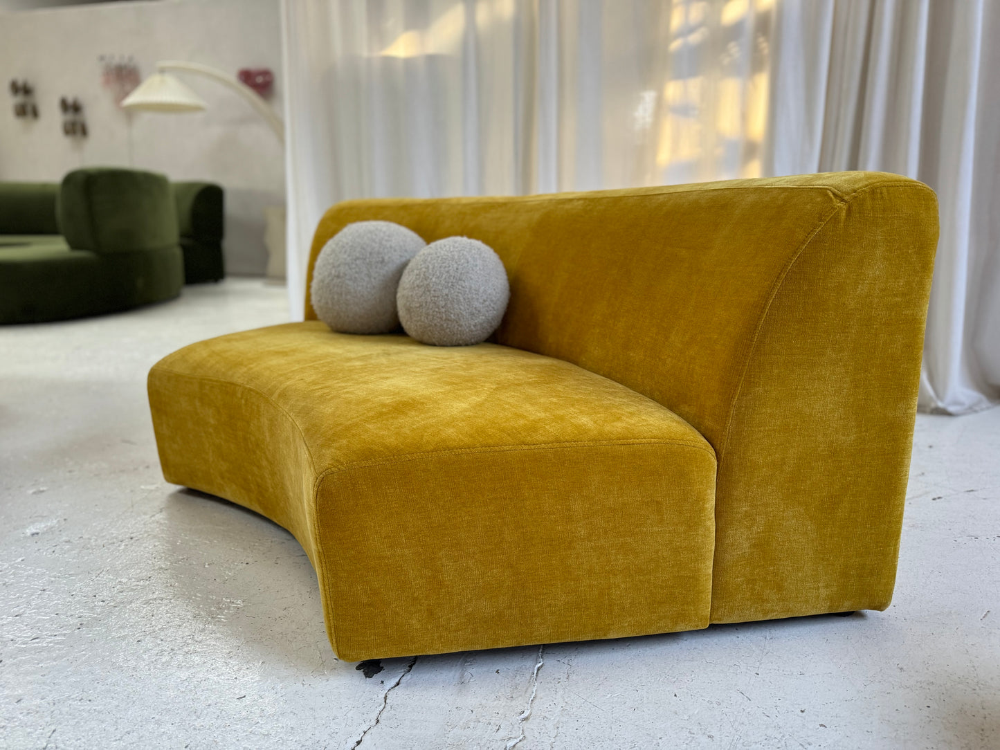 Bespoke Vintage Chubby Sofa