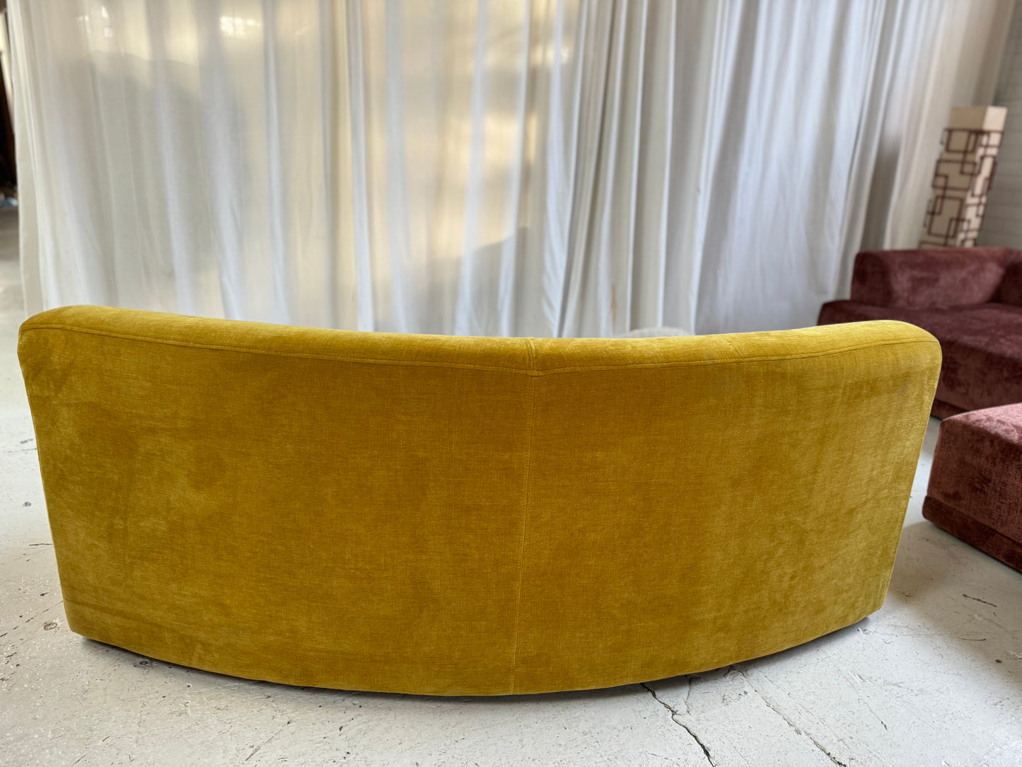 Bespoke Vintage Chubby Sofa