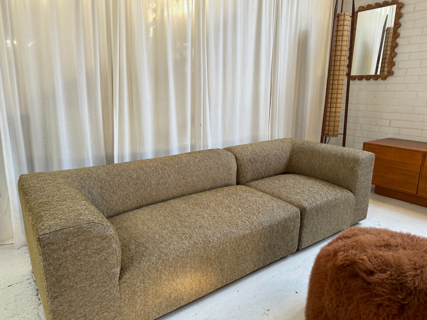 Bespoke Restored Modular Sofa Set