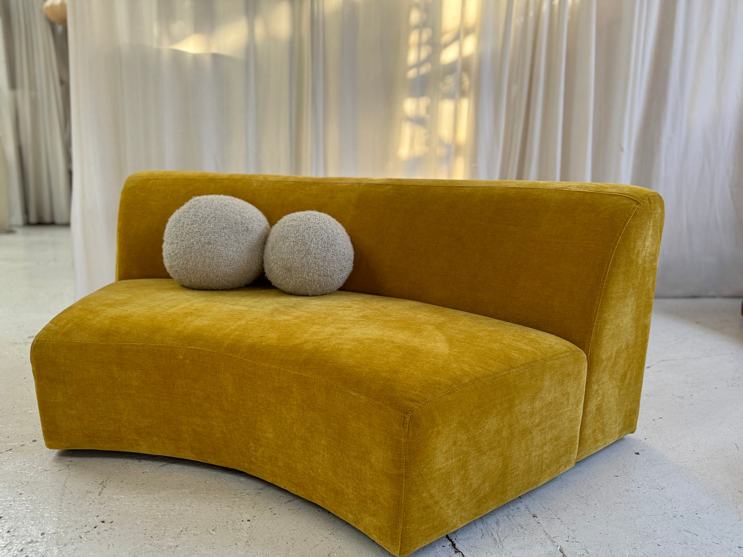 Bespoke Vintage Chubby Sofa