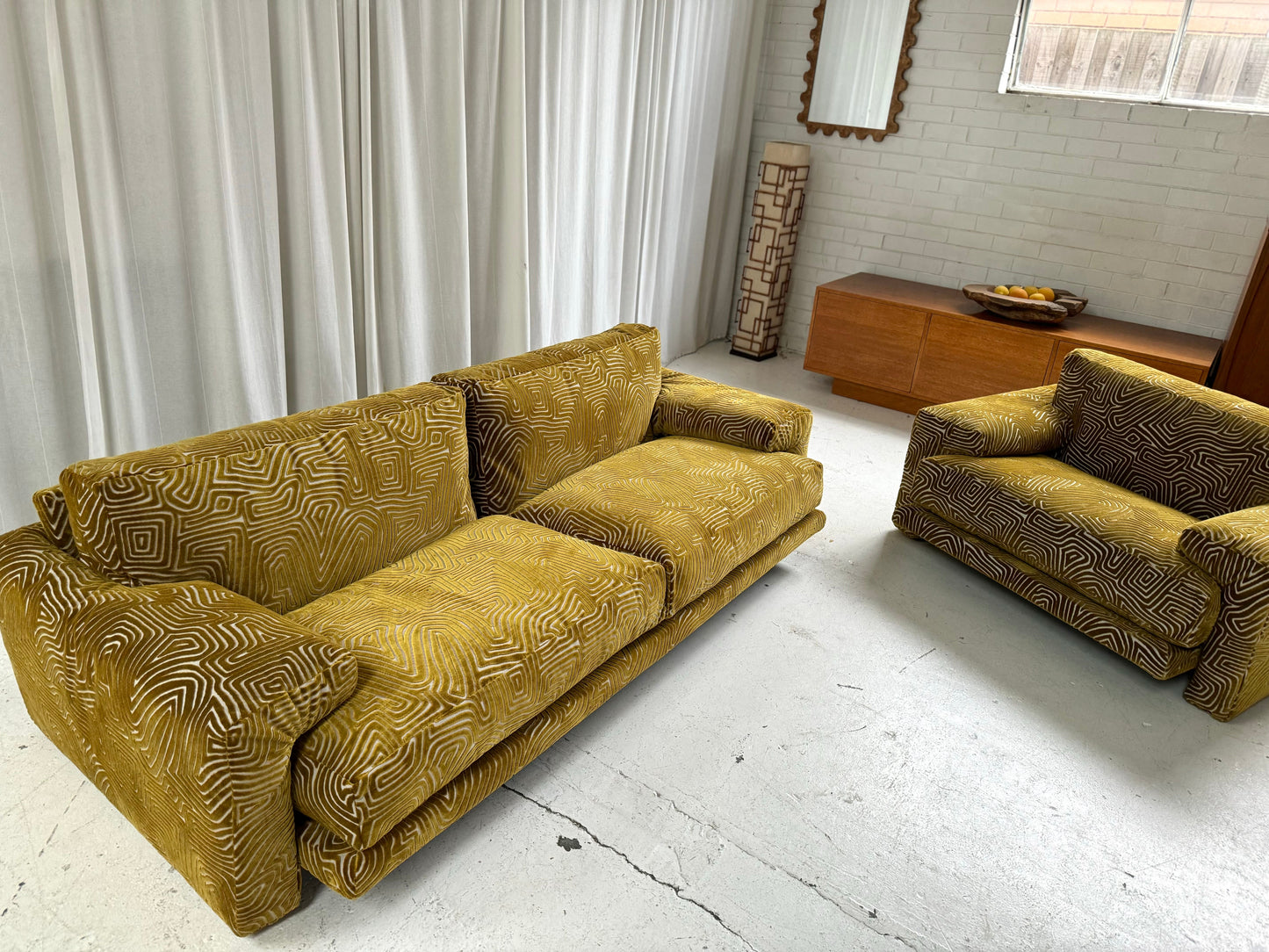 Midday Sofa by Giovanni Offredi for Sapporiti Italia