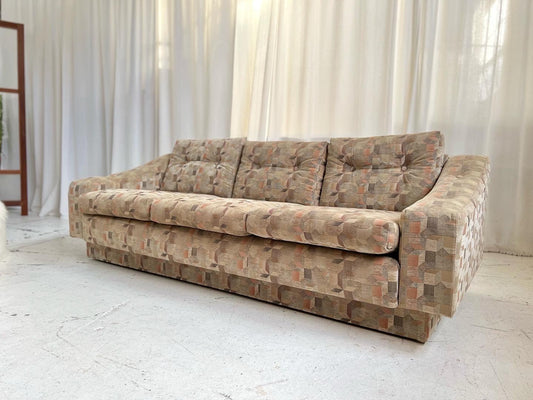 Parker Three Seater Sofa - Geometric Pattern